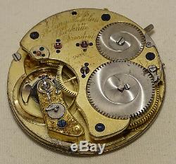 V. Rare A. Lange & Sohne Glashutte B/dresden Anker Chronometer Pocket Movement