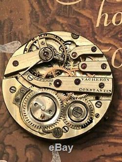 VACHERON & CONSTANTIN GENEVA Pocket watch movement For parts or repair