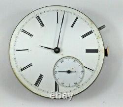 VERY RARE LeCoultre Sublet Pocket Watch Movement For Repair, 43.86mm
