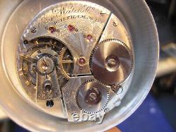 VERY SCARCE 16s Waltham mod 1888 Am'n Watch Co 16J OF pocket watch movement