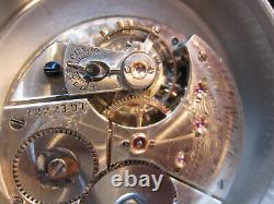 VERY SCARCE 16s Waltham mod 1888 Am'n Watch Co 16J OF pocket watch movement