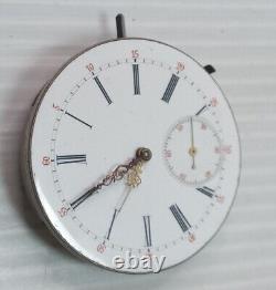 VINTAGE LONGINES POCKET WATCH MOVEMENT / Untested Non Working