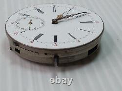 VINTAGE LONGINES POCKET WATCH MOVEMENT / Untested Non Working