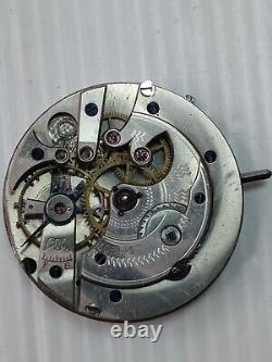 VINTAGE LONGINES POCKET WATCH MOVEMENT / Untested Non Working