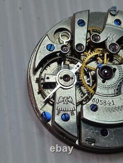 VINTAGE LONGINES POCKET WATCH MOVEMENT / Untested Non Working