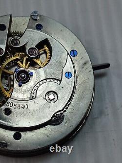 VINTAGE LONGINES POCKET WATCH MOVEMENT / Untested Non Working