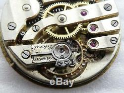 VINTAGE high grade small pocket watch 26mm working Movement (W765)