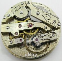 Vacheron Constantin pocket watch 17 jewels movement for parts diam. 41.9 mm HC