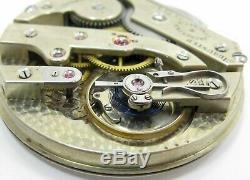 Vacheron Constantin pocket watch 17 jewels movement for parts diam. 41.9 mm HC
