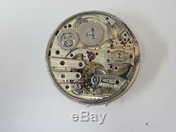 Vacheron and Constantin Minute Repeater Pocket Watch Movement