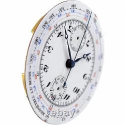 Valjoux Calibre 5 Column Wheel Chronograph Pocket Watch Movement