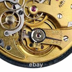 Valjoux Calibre 5 Column Wheel Chronograph Pocket Watch Movement