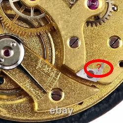 Valjoux Calibre 5 Column Wheel Chronograph Pocket Watch Movement