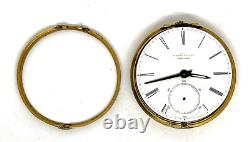 Verge Fusee Pocket Watch Movement Gabriel D. Clark Baltimore Working #746