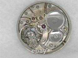 Very Rare 21 Jewel 40mm Gruen Premo Watch Company Movement & Dial, Running