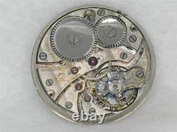 Very Rare 21 Jewel 40mm Gruen Premo Watch Company Movement & Dial, Running