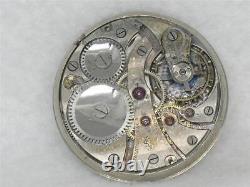 Very Rare 21 Jewel 40mm Gruen Premo Watch Company Movement & Dial, Running