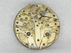 Very Rare 30 Jewel 44mm Jumping Independent Seconds Swiss Movement, Running