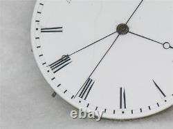 Very Rare 30 Jewel 44mm Jumping Independent Seconds Swiss Movement, Running