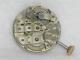 Very Rare 32mm Patek Philippe 18 Jewel Pocket Watch Movement & Dial, Running