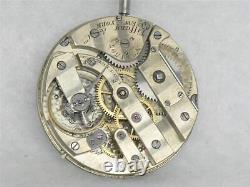 Very Rare 32mm Patek Philippe 18 Jewel Pocket Watch Movement & Dial, Running