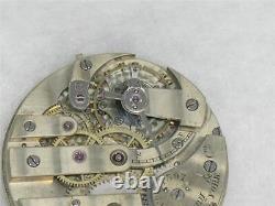 Very Rare 32mm Patek Philippe 18 Jewel Pocket Watch Movement & Dial, Running