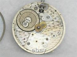 Very Rare 32mm Patek Philippe 18 Jewel Pocket Watch Movement & Dial, Running