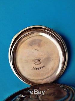 Very rare D. Gruen & Sons Glashutte precision-movement pocket watch running