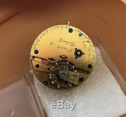 Victor Kullberg 4 Charles Frodsham 36mm fusee antique pocket watch movement