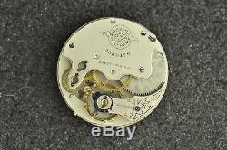 Vintage 1 Size Royal Waltham Hunting Pocket Watch Movement Not Running