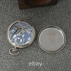 Vintage 12 Size 1217 Grade Waltham O. F. Pocket Watch Movement Running Good