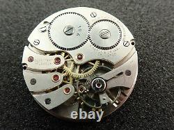 Vintage 16 Size R. Gsell & Co. Crestwood Pocket Watch Movement Running