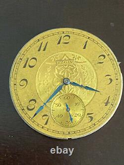 Vintage 16s Elgin Pocket Watch Movement, Gr. 291, Keeping Time, Year 1920