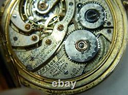 Vintage 1911 Hamilton 900 12s 19j Private Label Pocket Watch Orig Case -repair