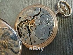 Vintage 1911 Hamilton 993 Movement Pocket Watch With Gold Filled Hunter Case