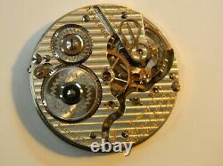 Vintage 1919 Hamilton 992 16s 21j Railroad Grade Pocket Watch Movement Repair