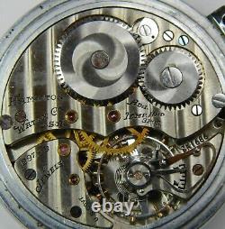 Vintage 1940 Hamilton 2974b Us Gov 16s 17j Military Mens Pocket Watch Repair