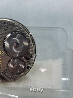 Vintage 1948 Hamilton 992 B Open Face Pocket Watch Movement -16 S! 21 J! RUN