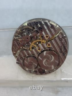 Vintage 1963 Hamilton 992 B Open Face Pocket Watch Movement -16 S! 21 J! RUN