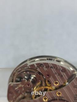 Vintage 1963 Hamilton 992 B Open Face Pocket Watch Movement -16 S! 21 J! RUN