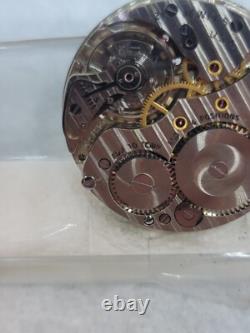 Vintage 1963 Hamilton 992 B Open Face Pocket Watch Movement -16 S! 21 J! RUN