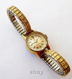Vintage 1966 Gold Plated Ladies Omega Ladymatic Wrist Watch 661 Movement