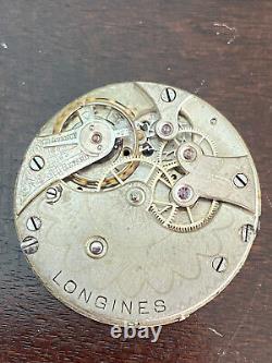 Vintage 29.3mm Longines Pocket Watch Movement, Keeping Time