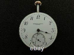 Vintage 38.7mm Agassiz Private Label Theodore B. Starr Pocket Watch Movement