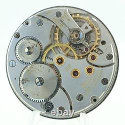 Vintage 39.3mm Longines 17 Jewel Mechanical Pocket Watch Movement 17L #2 Running