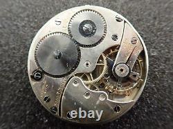 Vintage 39mm Cal. 18.79 Longines Openface Pocket Watch Movement Running