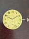 Vintage 42.5mm Swiss Pocket Watch Movement, Running Strong, Nice, Keeping Time