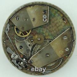 Vintage 43mm C. H. Meylan Ettenheimer Pocket Watch Movement High Grade Swiss