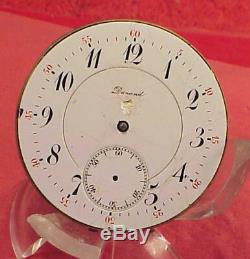 Vintage 44mm Slide 1/4 Repeater Dunand Open Face Pocket Watch Movement