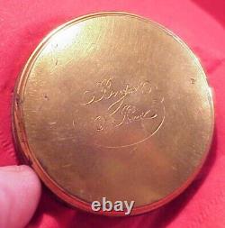 Vintage 48MM BREGUET A PARIS 1/4 REPEATER VERGE FUSEE POCKET WATCH MOVEMENT